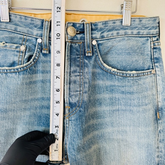 Rag & Bone Maya High Rise Denim Jeans Straight Leg Blue 26 Ankle Casual Luxury - Picture 13 of 13